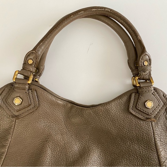 Marc by Marc Jacobs Classic Q Francesca Tote Brown Large Roomy Slouchy *READ* - Picture 8 of 16
